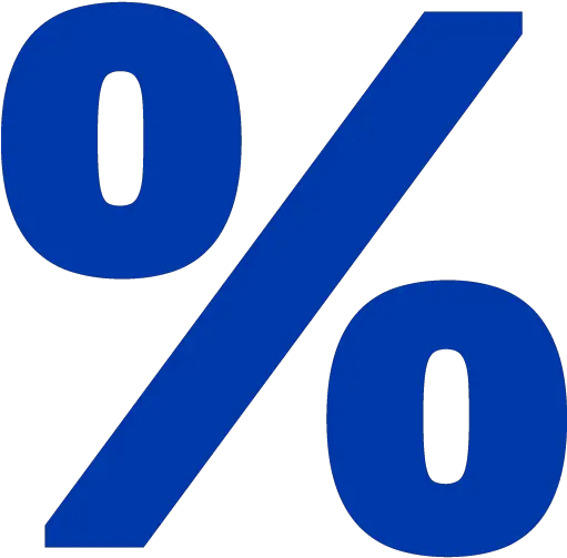 Royal Azure Blue Percentage 3 Icon Free Royal Azure Blue Red Percentage Icon Png Math Icon Png