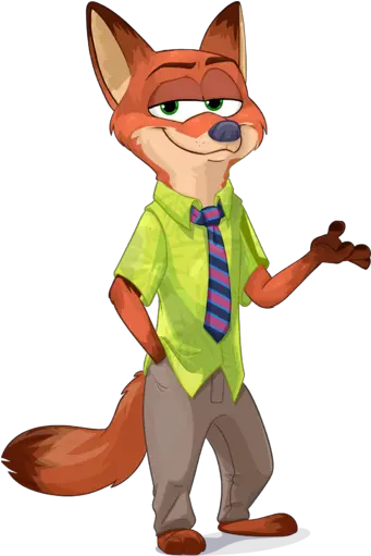 Nick Wilde De Nick Wilde Png Zootopia Nick Wilde Png