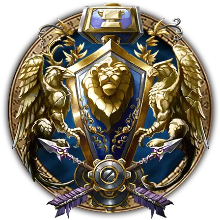 Magram Alliance World Of Warcraft Alliance Crest Png Wow Alliance Logo