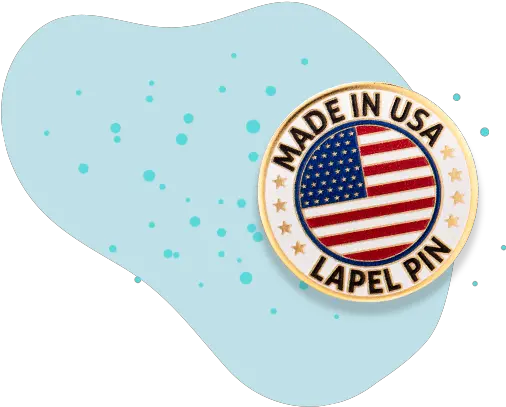 Usa Made Lapel Pins In Simple Soft Enamel Pin In Usa Png Made In Usa Logo Png