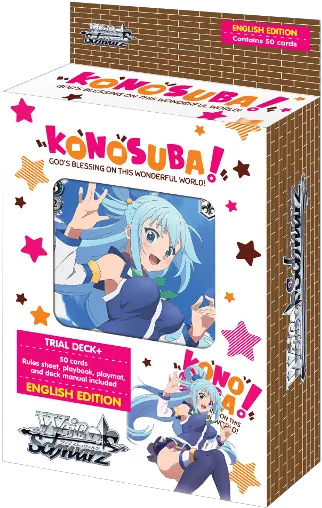 Trial Deck Konosuba Godu0027s Blessing On This Wonderful World Weiss Schwarz Konosuba Deck Png Megumin Transparent