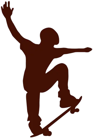 Kateboarding Ollie Transparent Png U0026 Svg Vector File Silhouette Skateboard Png Sports Transparent Background