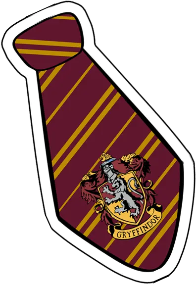 Gryffindor Tie Sticker Harry Potter Gryffindor Crest Png Gryffindor Logo Png