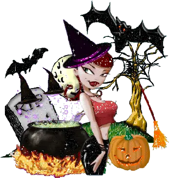 Halloween Gif Imagenes De Halloween Brujitas Png Halloween Gif Transparent