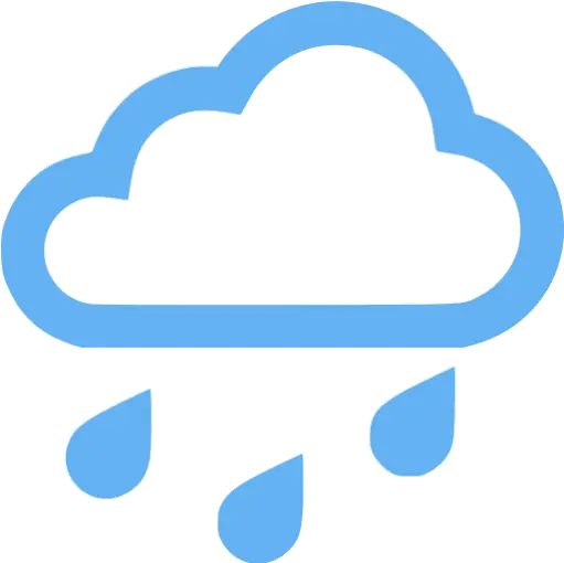 Tropical Blue Rain Icon Free Tropical Blue Weather Icons Rain Icon Transparent Png Rain Png Gif