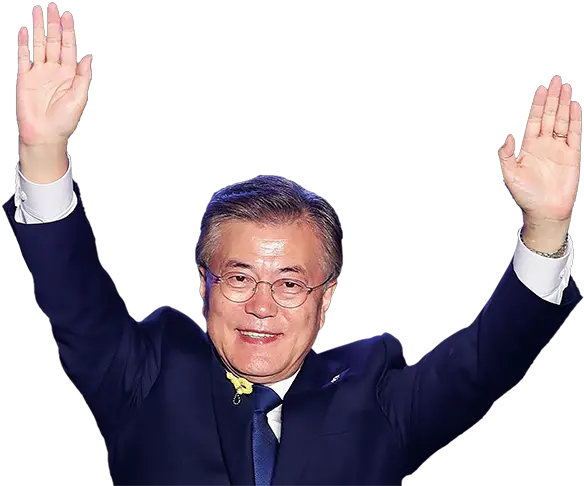 Moonlight Shines Moon Jae In Png Kim Jong Un Transparent Background