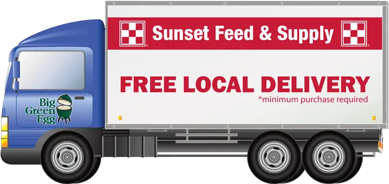 Local Miami U0026 South Florida Delivery Service Sunset Feed Delivery Truck Clipart Png Animal Feed Icon