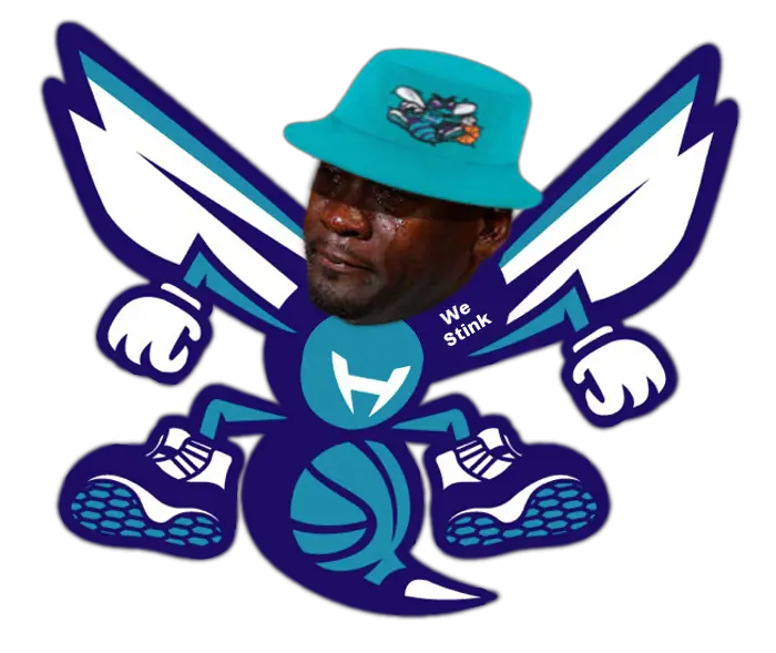 Hornets Suck Charlotte Hornets Logo Gif Png Crying Jordan Png