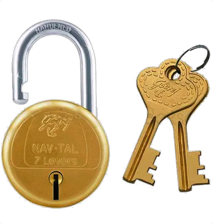 Diamond Lock Key Transparent Png Godrej Navtal 7 Lever Lock Lock And Key Png