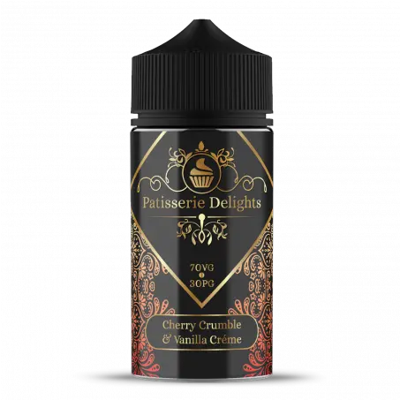 Cherry Crumble U0026 Vanilla Créme Patisserie Delights Shortfills 7255 Compote Png Vanilla Extract Png