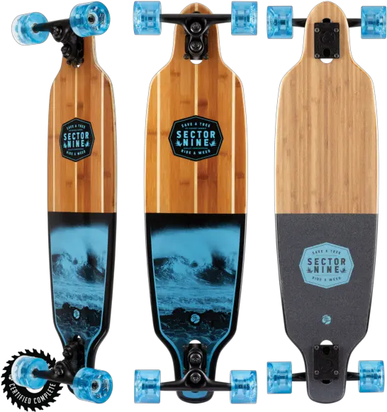 Skateboard Decks Long Trucks Wheels Sector9 Longboard Skateboard Sector 9 Png Skateboard Transparent