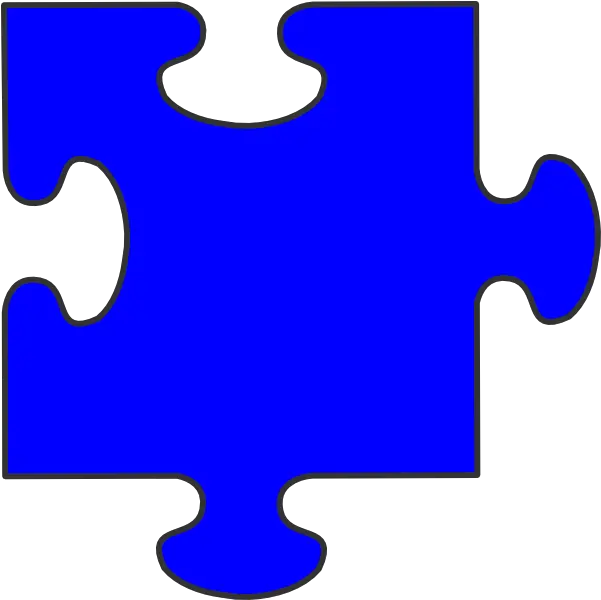 Puzzle Piece Clipart Colored Single Puzzle Piece Png Puzzle Pieces Png