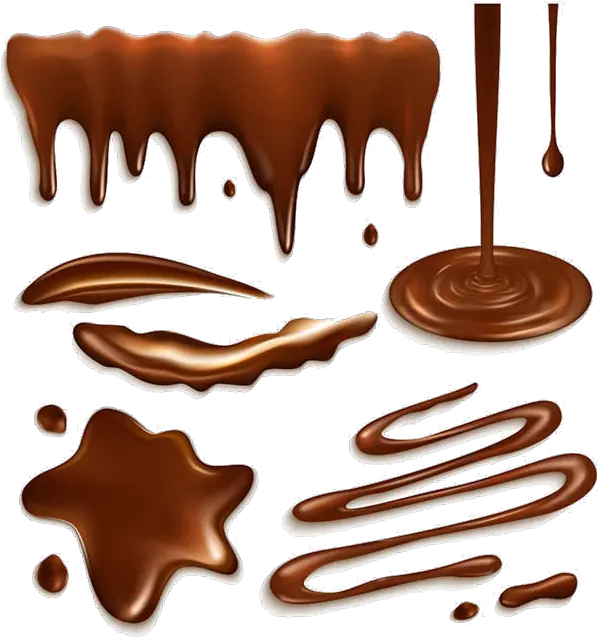 Milkshake Icing Chocolate Bar Cupcake Melted Chocolate Melt Chocolate Vector Png Chocolate Bar Png