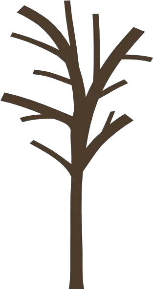 Leafless Tree Outline Free Download Be 1189013 Png Bare Tree Silhouette Cartoon Simple Tree Png