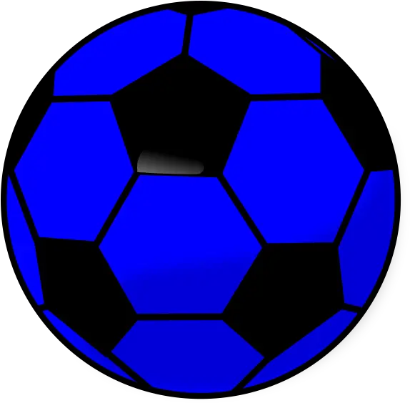 Png Soccer Ball Blue Clip Art Soccer Ball Soccer Ball Clipart Png