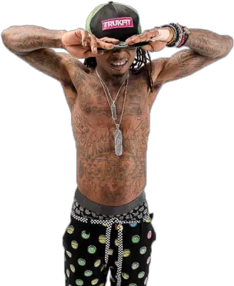 Out Lil Wayne Swag In Trukfit Png Lil Wayne Png