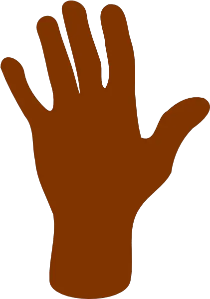 Download Hd Finger Clipart Hand Palm Cartoon Hand Palm Down Png Hand Palm Png