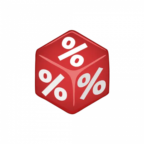 Percent Bp Png Image With Transparent Background User Percentage Dice Transparent Background