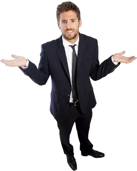 Download Confused Businessman Png Confused Person Png Png Business Man Confused Png Businessman Png