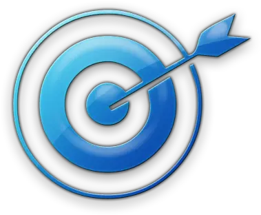 Bluee Target Icon Blue Transparent Background Target Icon Png Target Icon Png