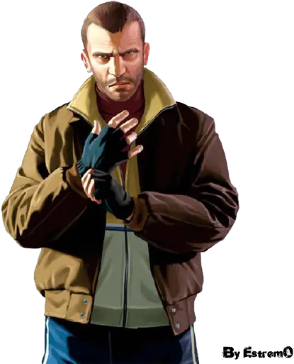 Niko Bellic Png Transparent Image Mart Gta 4 Niko Png Gta V Transparent