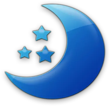 Png Icon Moon 23625 Free Icons And Png Backgrounds Blue Cartoon Crescent Moon Three Stars Png