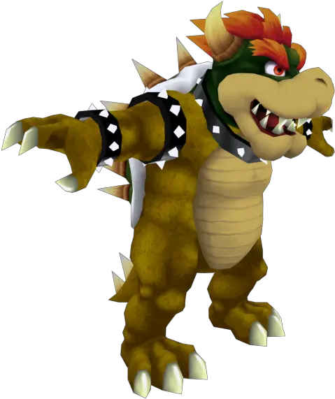 Gamecube Super Smash Bros Melee Bowser The Models Personajes En Pose T Png Bowser Png