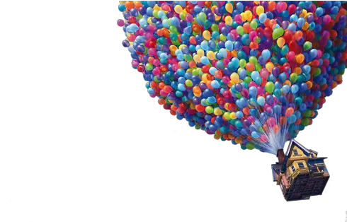 Picture Up Movie House Transparent Png Up Balloons Png