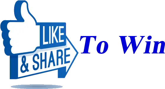 Download Like And Share To Win Like And Share To Win Facebook Png Like And Share Png
