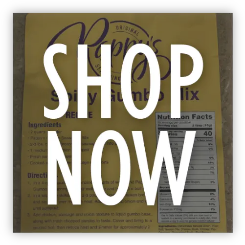 Pappys Gumbo Flyer Png Shop Now Button Png