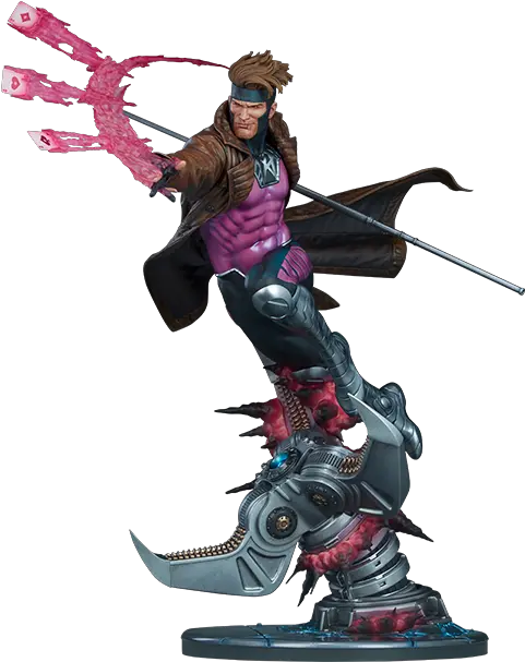 Gambit Png Images Transparent Background Play X Men Gambit Statue Warrior Transparent Background