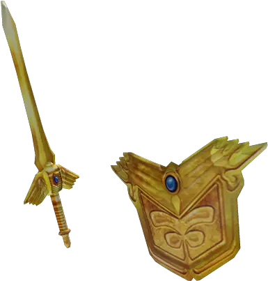 Epic Golden Sword And Shield Roblox Roblox Epic Golden Sword And Shield Png Sword And Shield Transparent