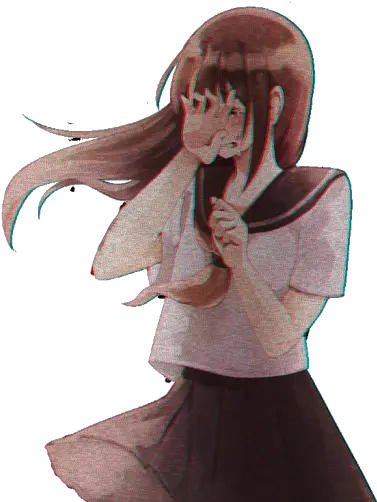 Sad Png Free Download Sad Anime Girl Transparent Background Sad Girl Png