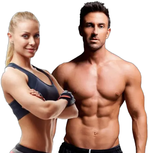 Gym Bodybuilding Png Clipart Background Play Body Builder Man And Woman Body Builder Png