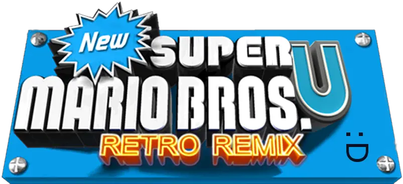 New Super Mario Bros U Retro Remix New Super Mario Bros U Retro Remix Png New Super Mario Bros Logo