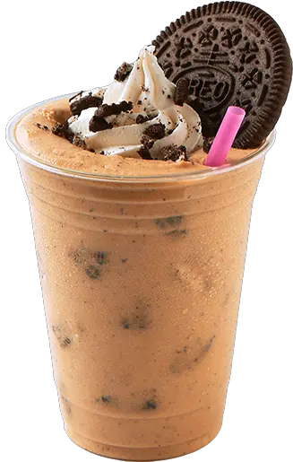 Oreo Cold Brew Freakshake Shake Carvel Unicorn Fairy Dust Png Oreo Transparent