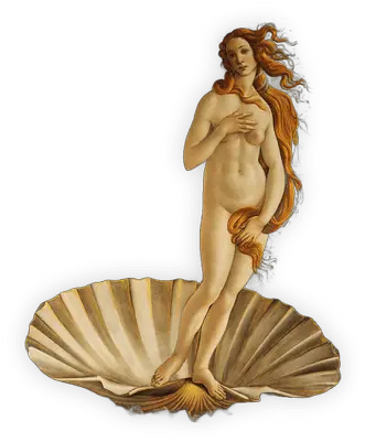 Birth Of Venus Transparent Png Stickpng Birth Of Venus Png Venus Transparent Background