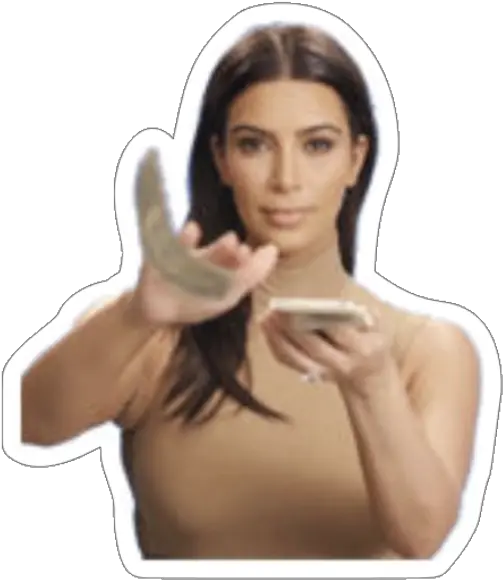 Kim Kardashian Throwing Cash Throwing Money At Girl Gif Png Kim Kardashian Png