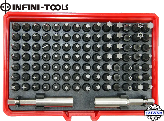 100 Pc Screwdriver Bits Set Taiwantradecom Metalworking Hand Tool Png Mouse Icon Looks Like A Screwhead