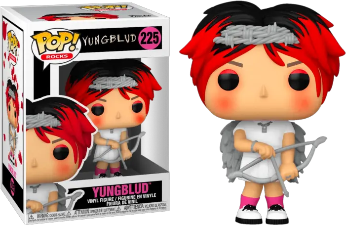 Funko Pop Yungblud Yungblud 225 The Amazing Collectables Funko Pop Rocks Yungblud Png Angel Borderlands Icon