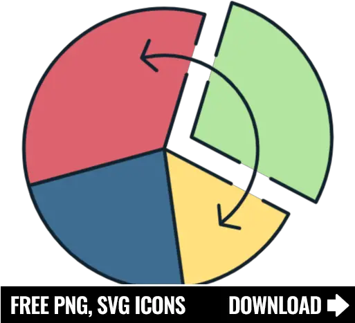 Free Pie Chart Icon Symbol Vertical Png Pie Chart Icon
