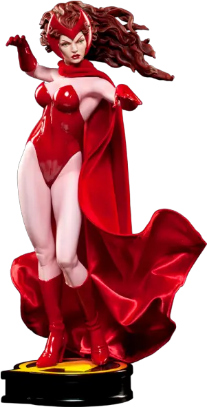Marvel Scarlet Witch Premium Format Figure By Sideshow Colle Scarlet Witch Action Figure Png Scarlet Witch Png