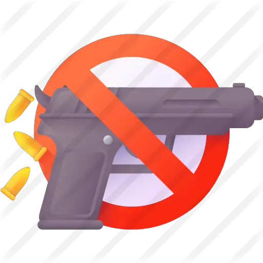 No Weapons Weapons Png No Gun Icon
