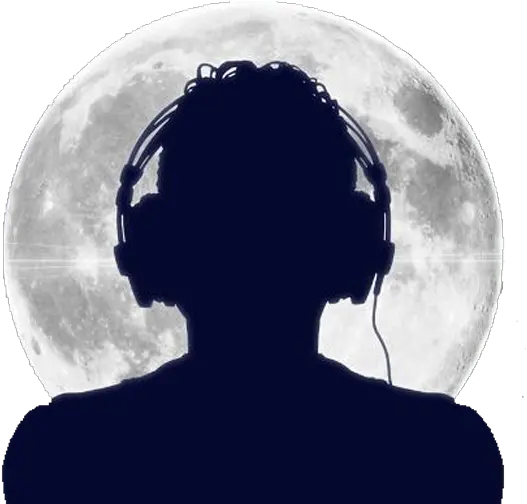 Man With Headphones Clipart Png Musique Cool Headphones Silhouette Png