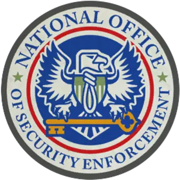 National Office Of Security Enforcement Emblem Png Noose Png