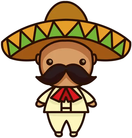 Cute Mexican Mariachi Male Character Mexicano Png Character Icon