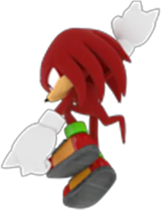 Knuckles The Echidna 3d Model Cartoon Png Knuckles The Echidna Png