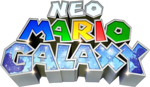 Neo Mario Galaxy Png Super Logo
