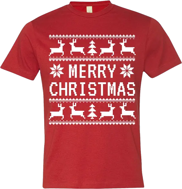 Merry Christmas Ugly Sweater Plastic Free T Shirt Png Christmas Sweater Png