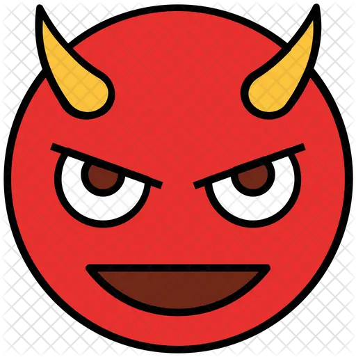 Devil Emoji Icon Happy Png Devil Eyes Png